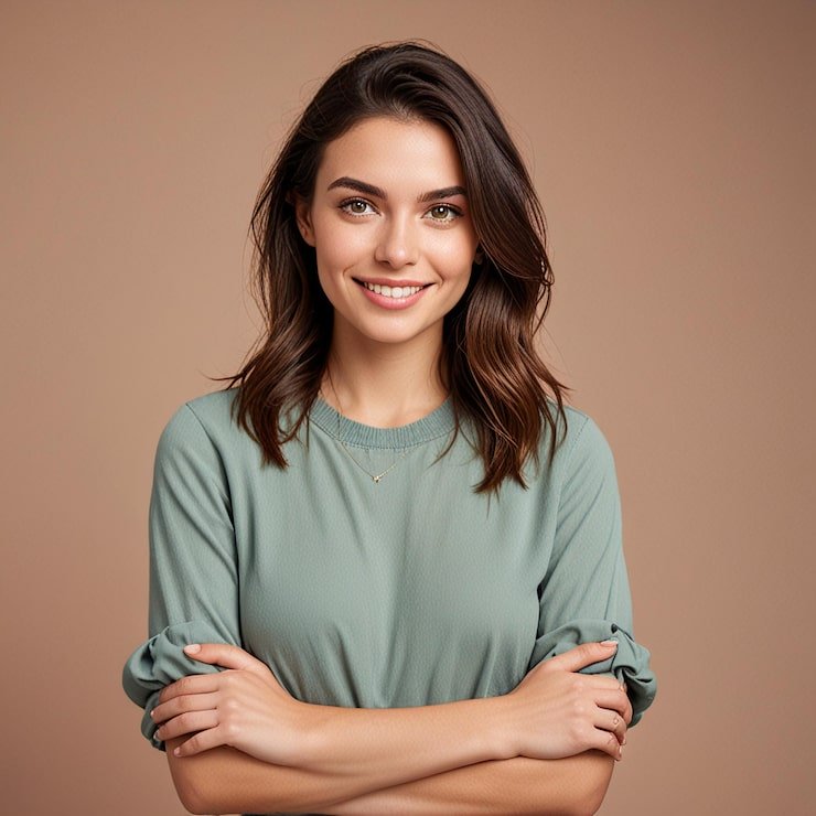 woman-with-her-arms-crossed-brown-background_1124987-6441